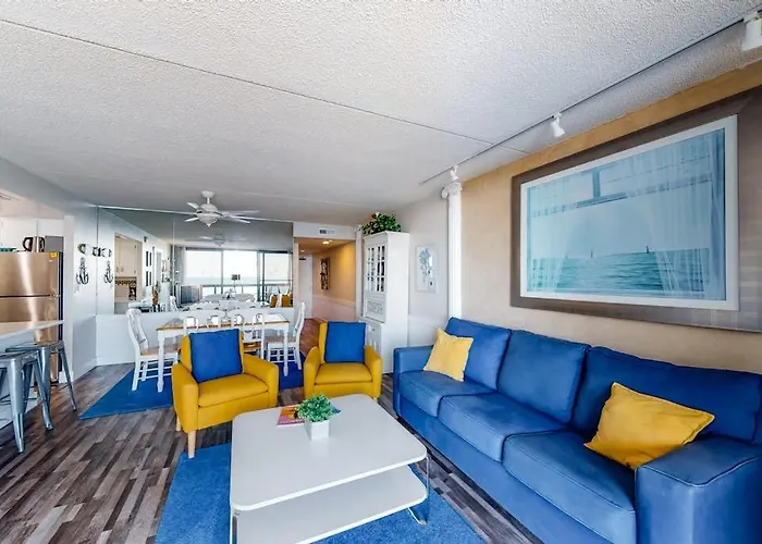 Affordable Beachfront With Balcony Washer & Dryer Ac Pools & Game Holiday home *