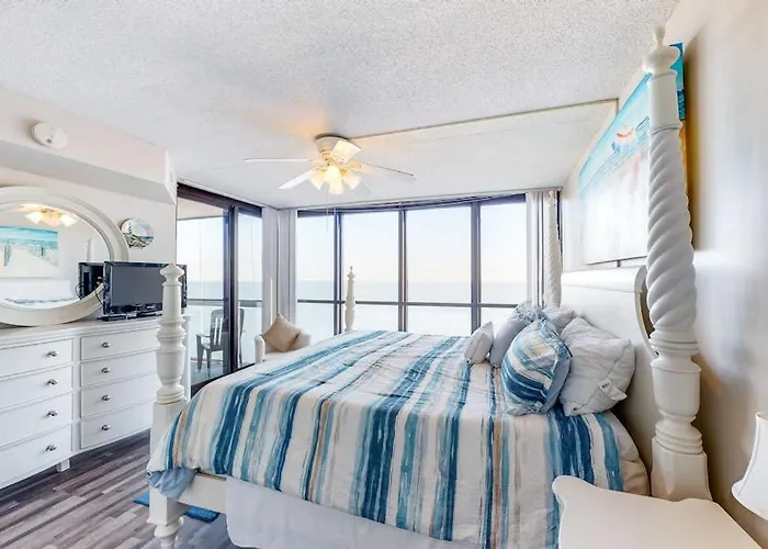Affordable Beachfront With Balcony Washer & Dryer Ac Pools & Game